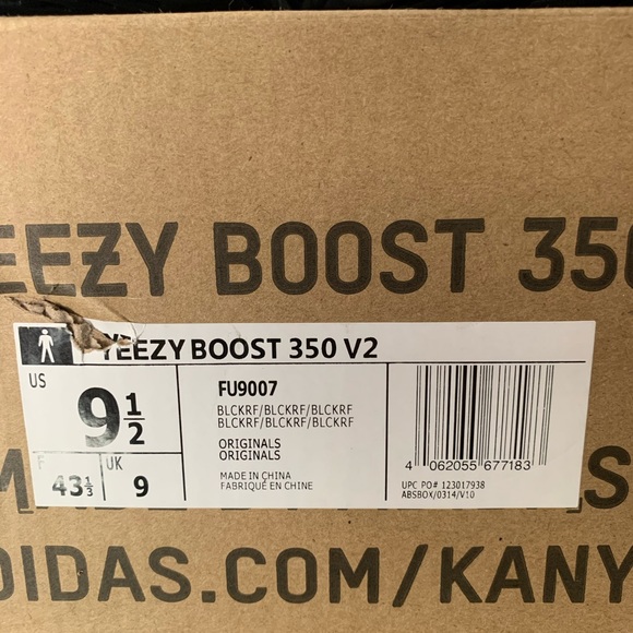 adidas Yeezy Boost 350 Static Blacks Reflective - Picture 6 of 8